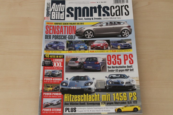 Auto Bild Sportscars 05/2007